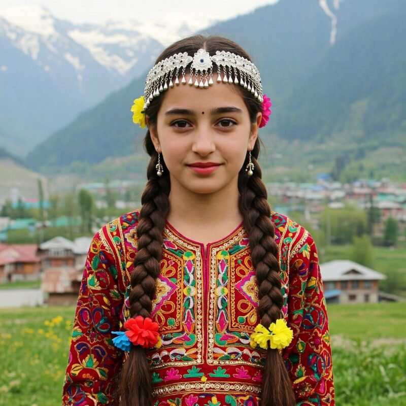 KASHMIRI DRESS GIRLS